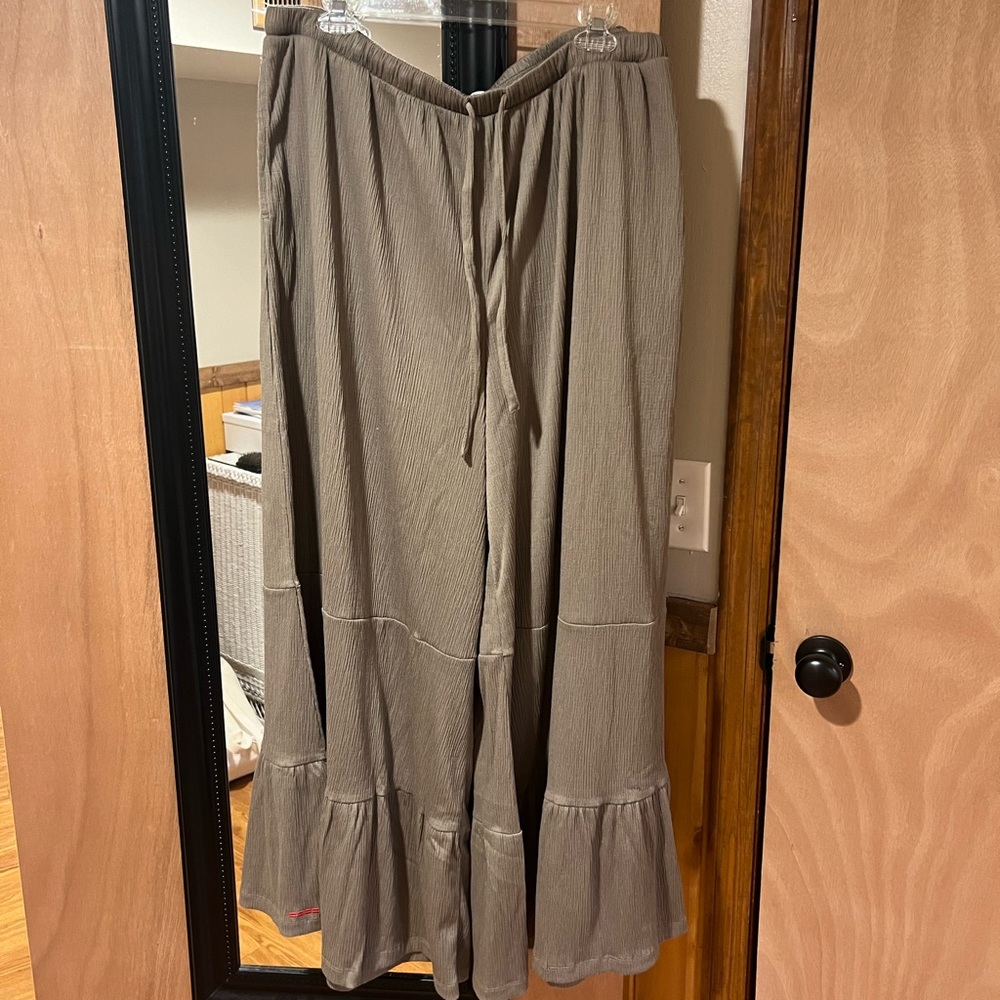 Peace Love World Wide Leg Palazzo Pant